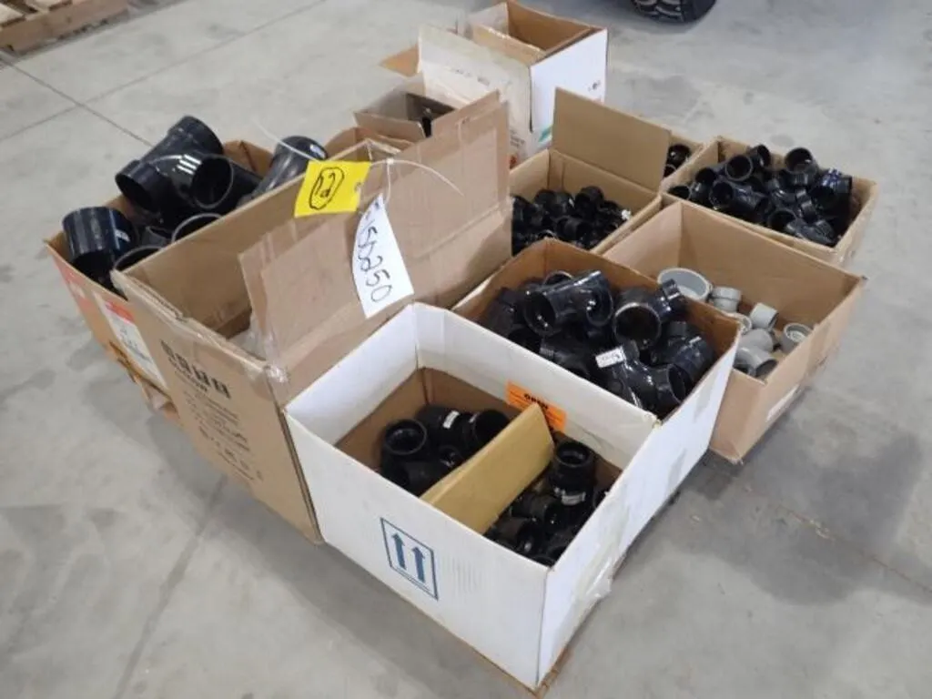 UNUSED Large Qty Asst'd Plumbing Parts