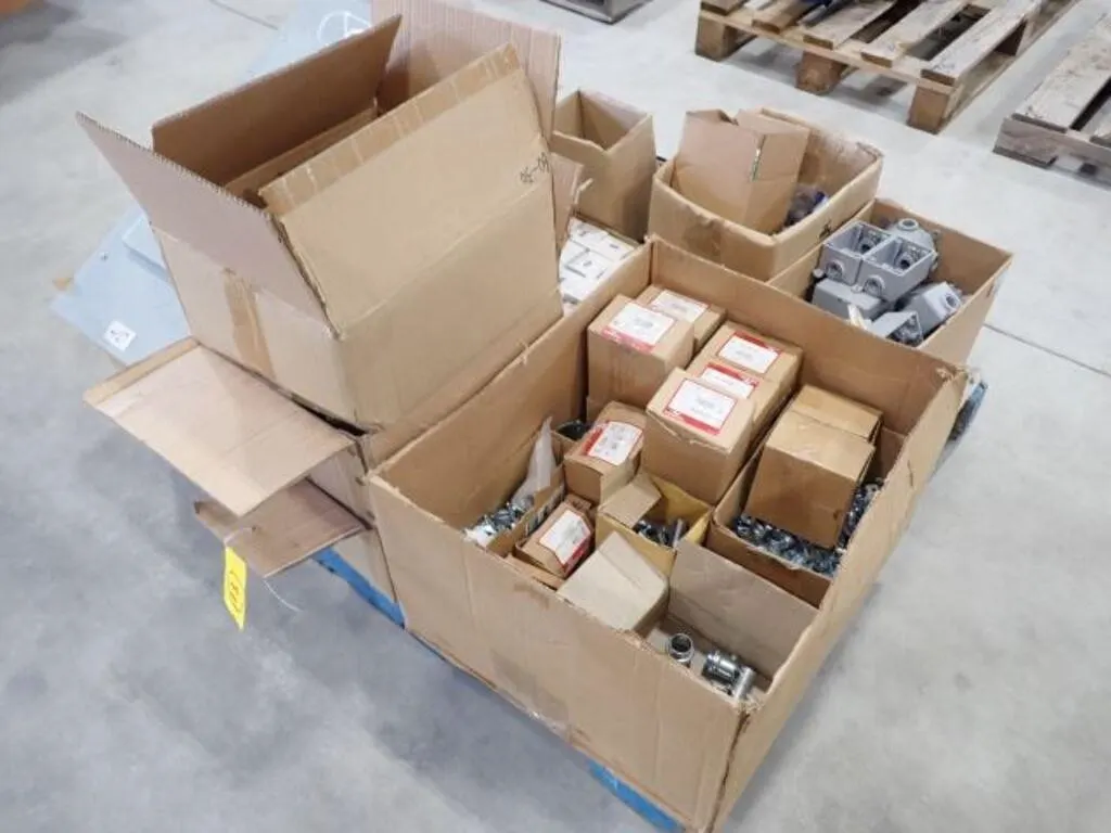 UNUSED Large Qty Of Asst'd Electrical Parts