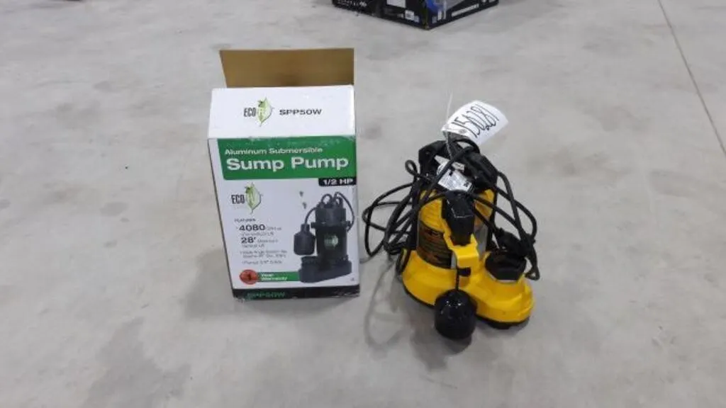 Qty Of (2) Sump Pumps