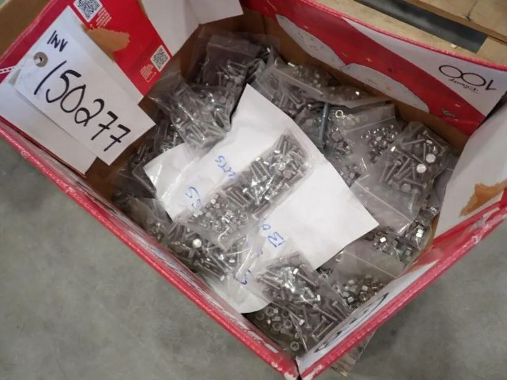UNUSED Qty Of Stainless Steel Hex Head Nuts &