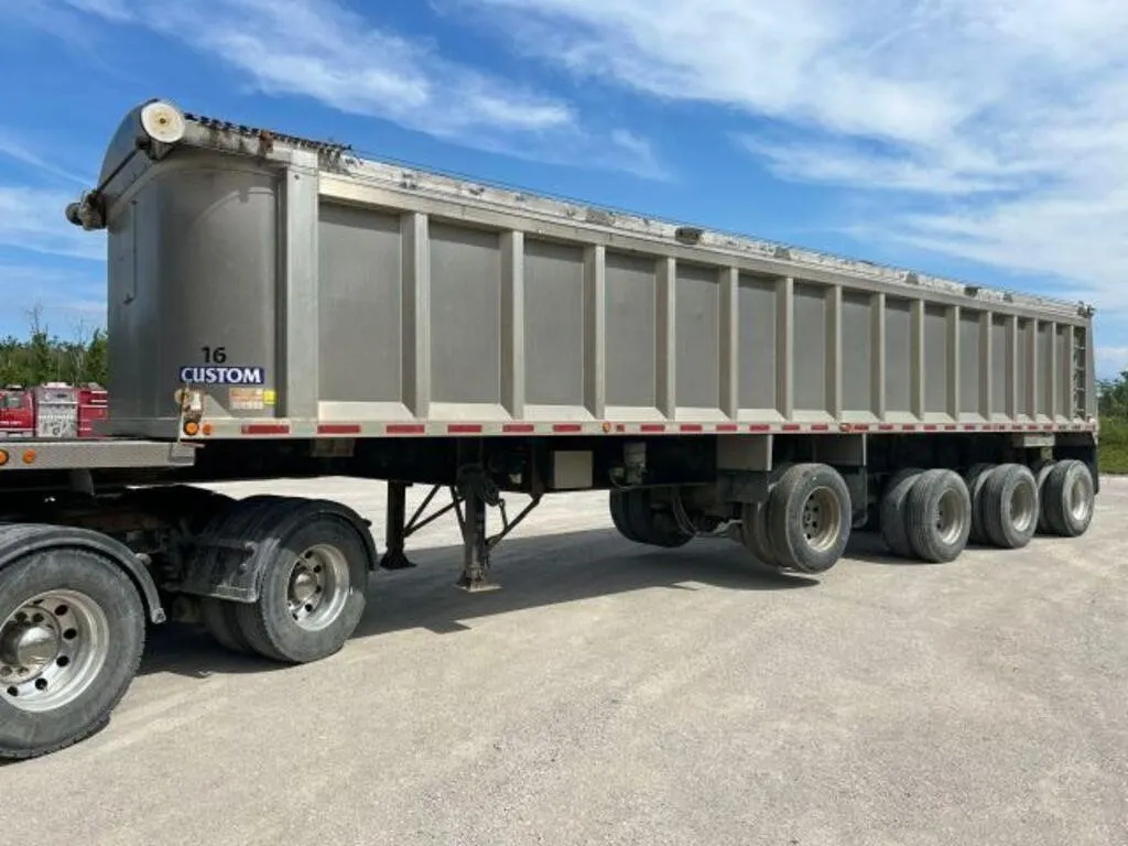 2016 Custom 42 Ft Quad/A End Dump Trailer 2L9DA34S