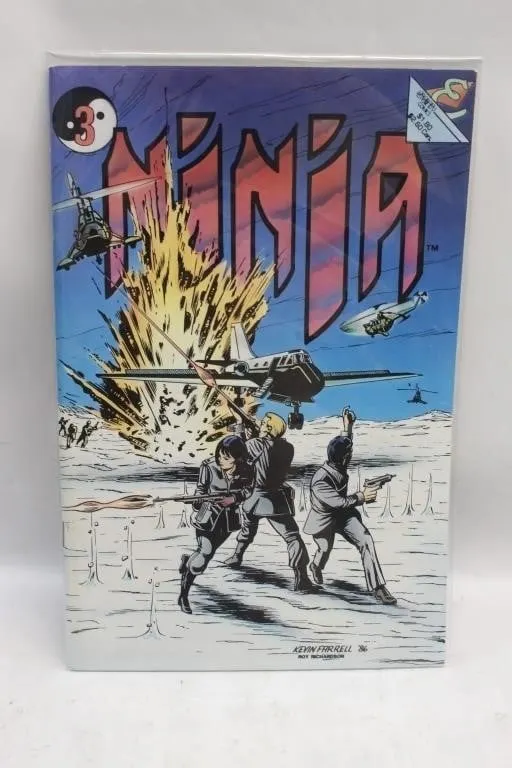 Ninja #3 Comic Book (Eternity Comics, 1986)