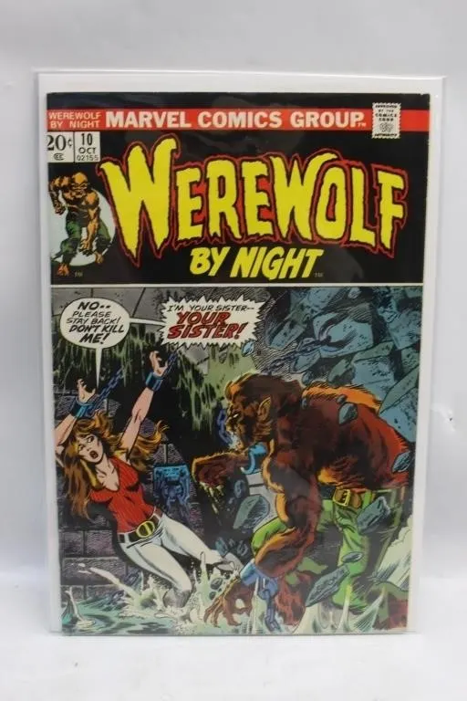 Werewolf by Night #10 Marvel Comics (1974)