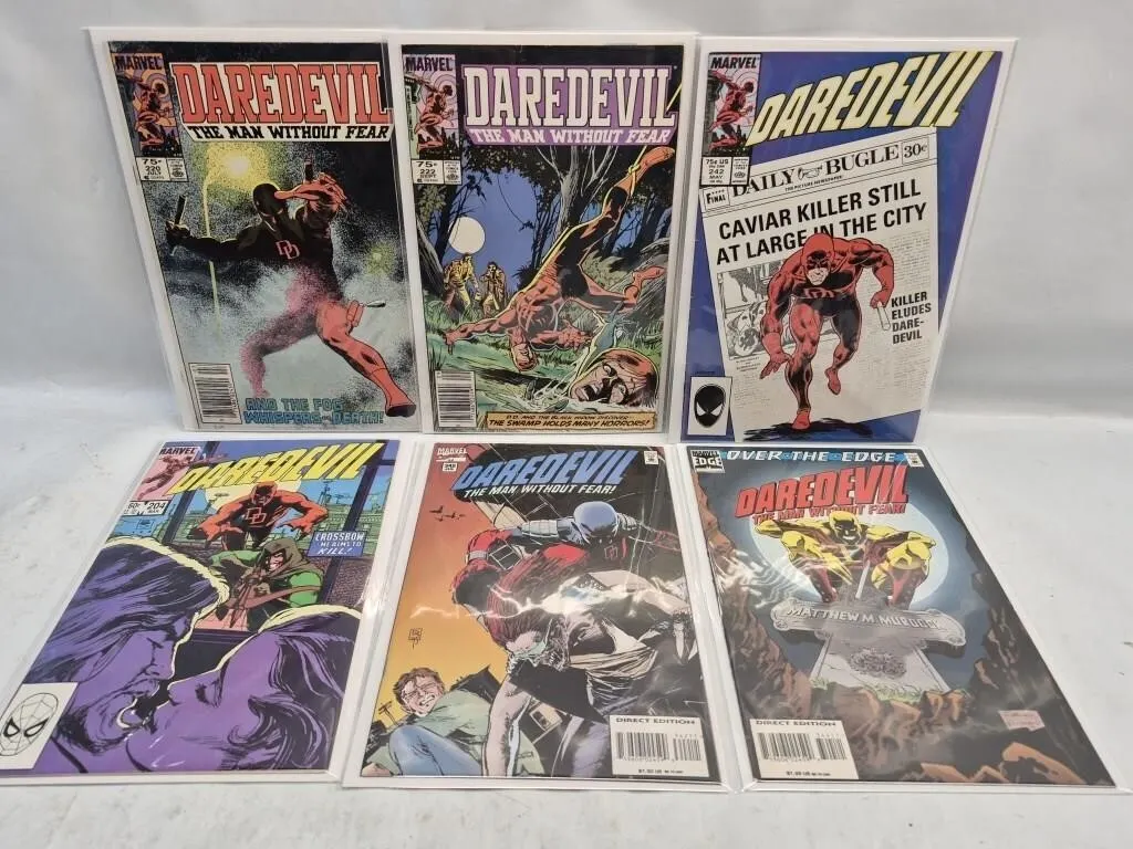 Marvel Daredevil Comic Book Lot (6 Issues)