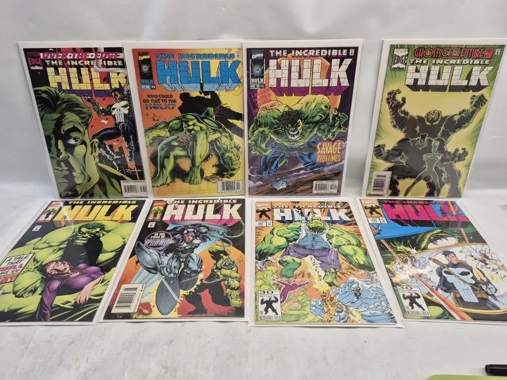 Incredible Hulk Comic Book Lot (11 Issues)