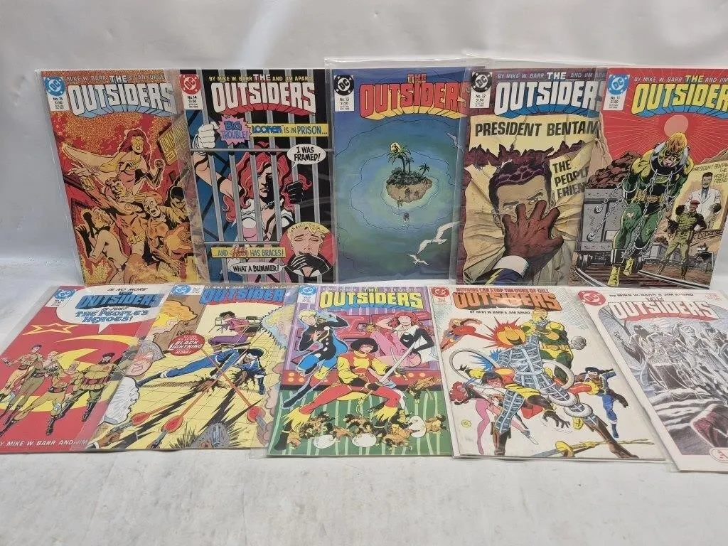 The Outsiders DC Comics Lot #5-15 (11 issues)