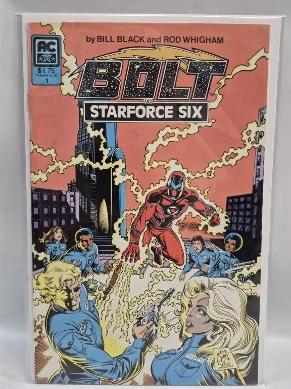 Bolt and Starforce Six #1 Comic Book (AC Comics)
