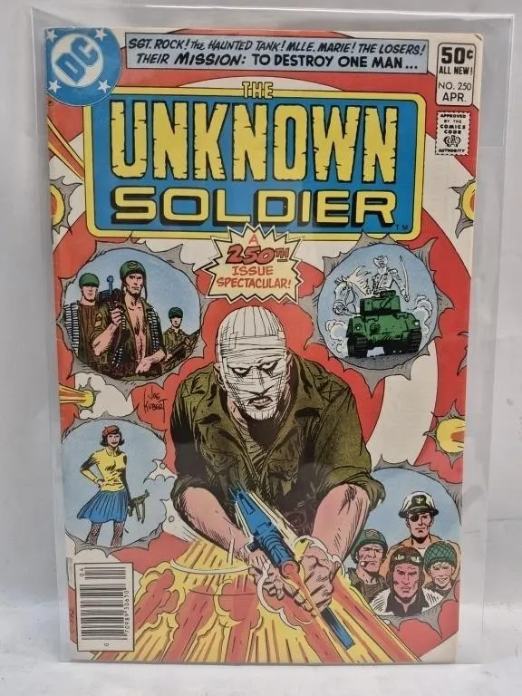 DC Unknown Soldier #250 250th Anniversary Comic