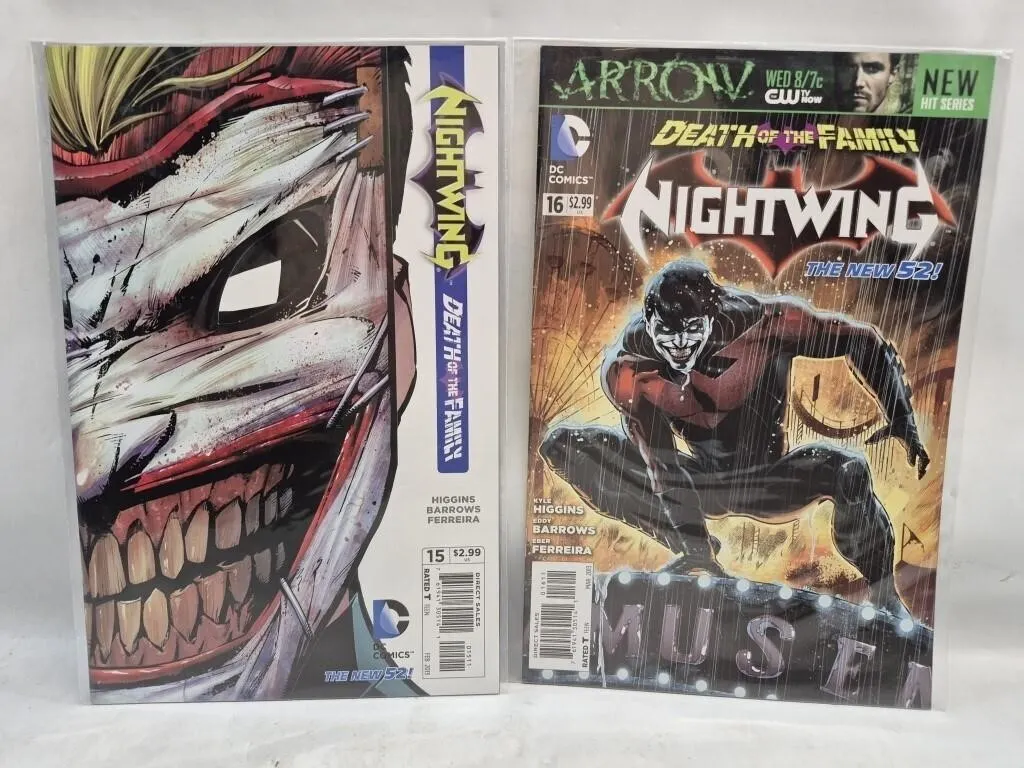 DC Comics Nightwing & Darkstars Lot