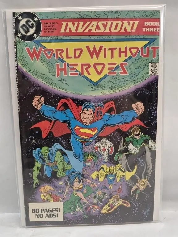 Invasion! Book Three: World Without Heroes DC