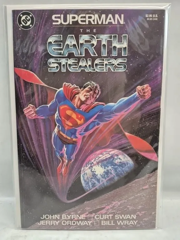 DC Superman: The Earth Stealers Comic Book