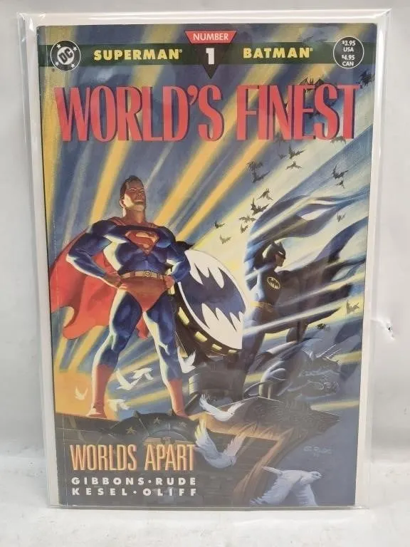 World's Finest #1 DC Comic Worlds Apart