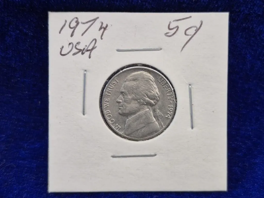 1974 Jefferson Nickel