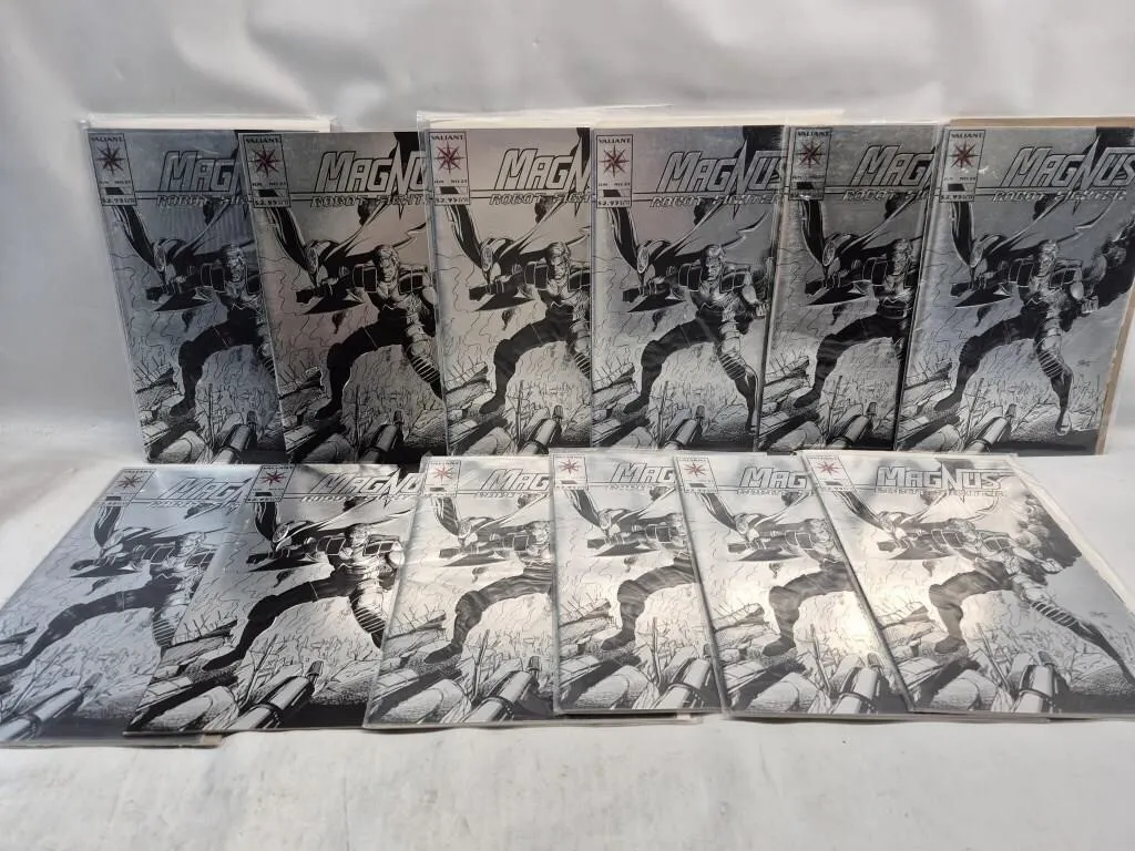 Magnus Robot Fighter #25 Chromium Cover Lot (12