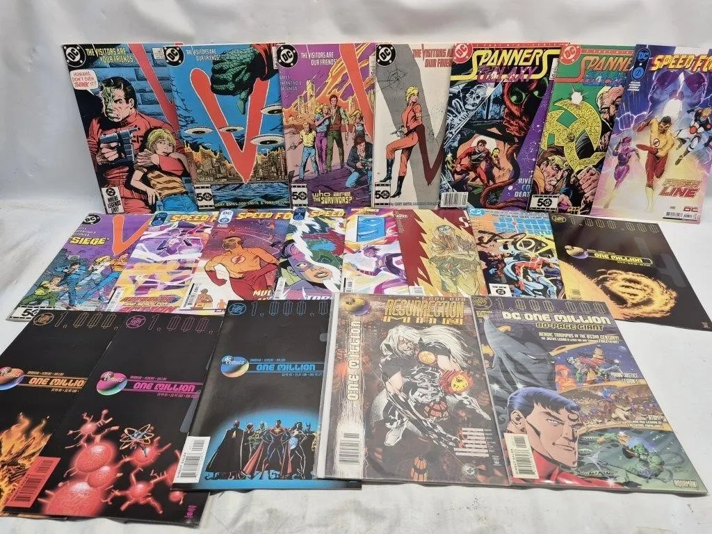DC Comics Lot: V, One Million, Speed Force & More