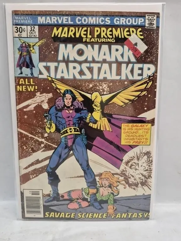 Marvel Premiere #32 Monark Starstalker Comic