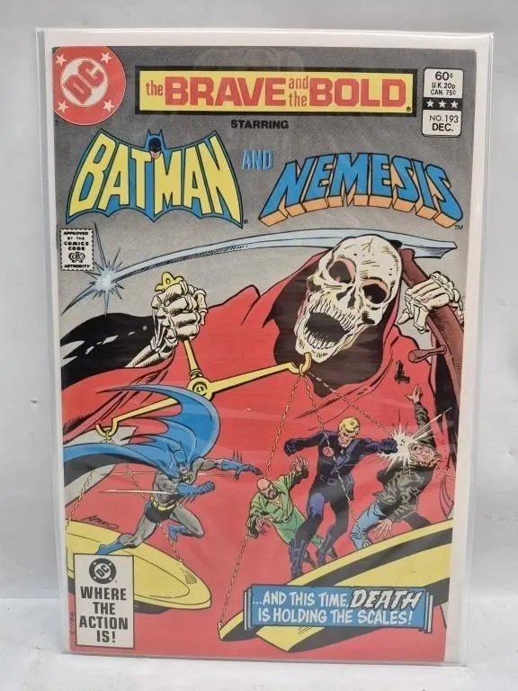 Brave and the Bold #193 Batman and Nemesis DC
