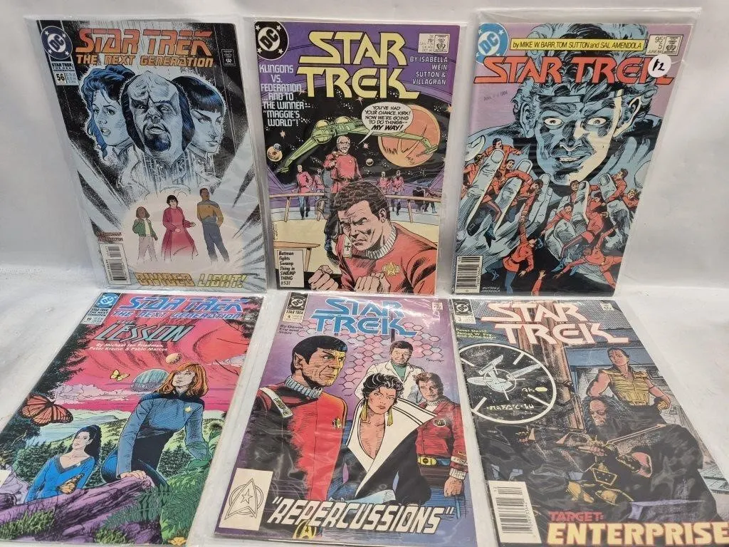Star Trek DC Comics Lot (6 Issues)