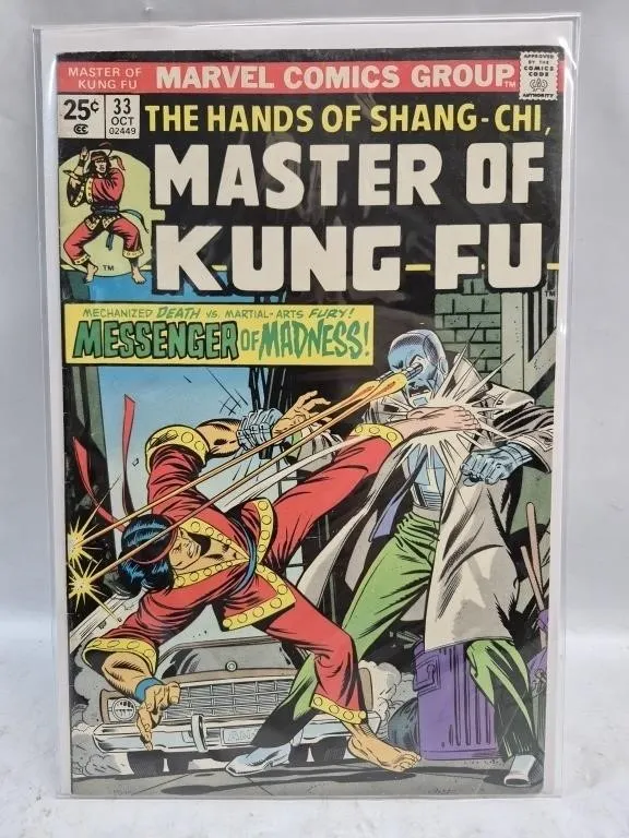 Master of Kung-Fu #33 Marvel Comics Book
