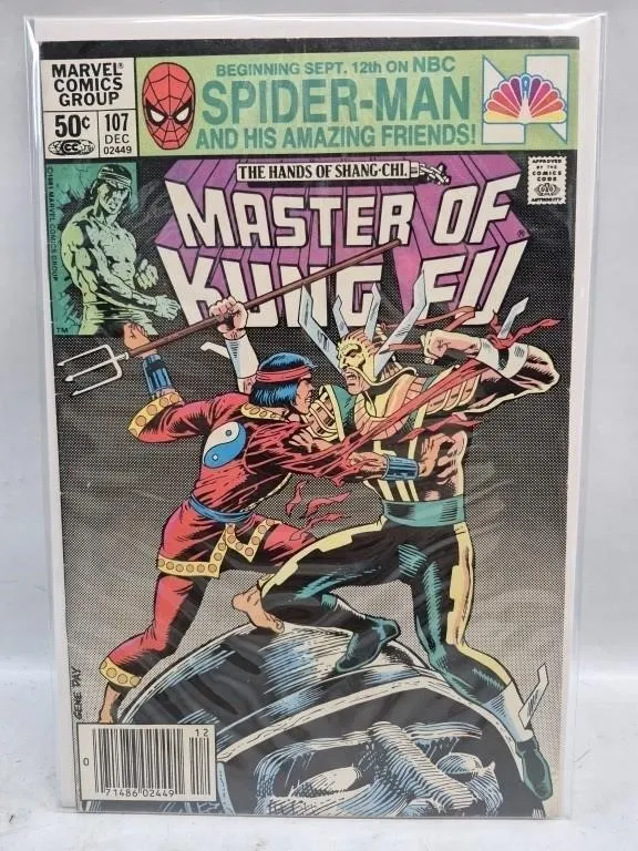 Master of Kung Fu #107 Marvel Comic 1981