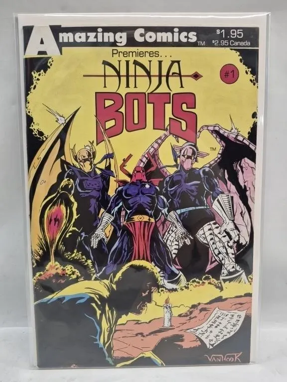 Amazing Comics Ninja Bots #1 Premiere Issue