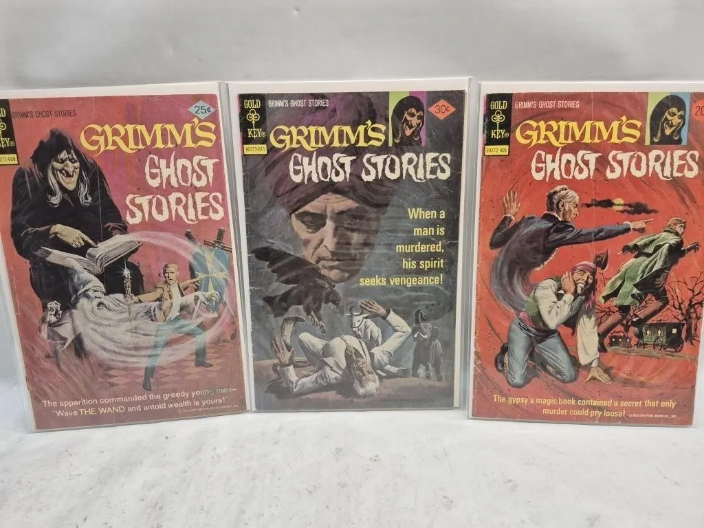 Grimm's Ghost Stories Gold Key Comics (4)