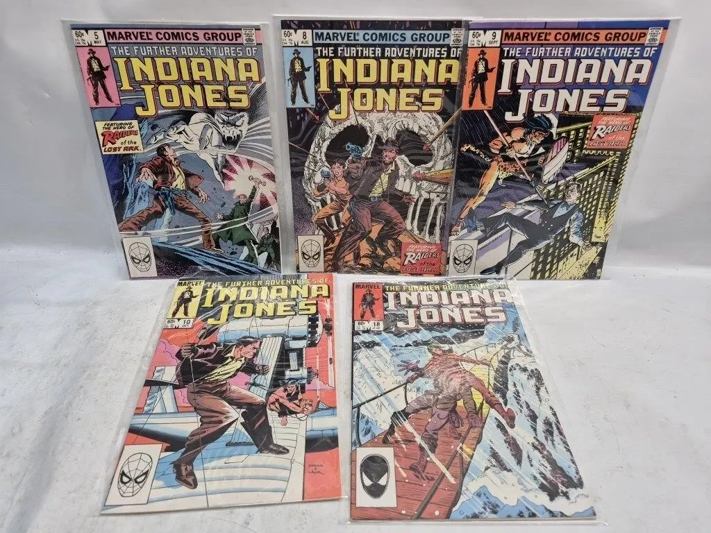 Marvel Further Adventures of Indiana Jones Comics