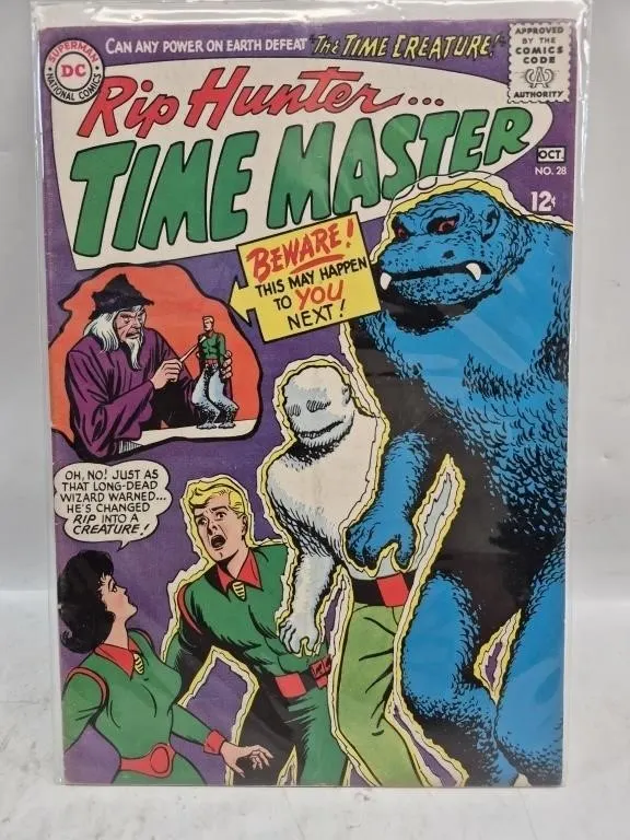 Rip Hunter Time Master #28 DC Comic (1964)
