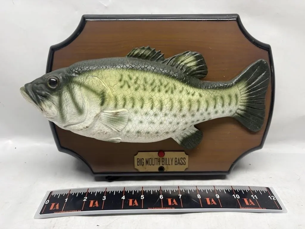 Big Mouth Billy Bass Animatronic Singing Fish