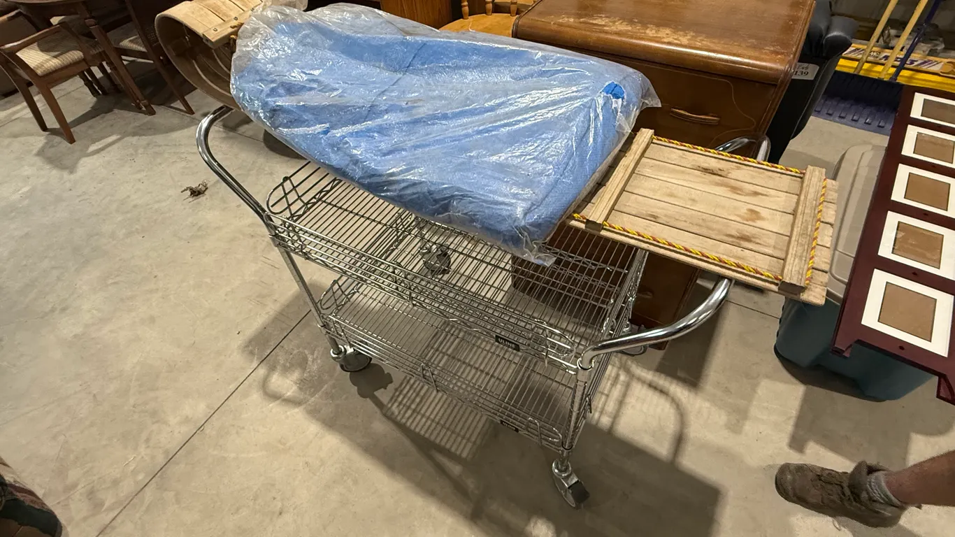 Tarps and Vintage Toboggan