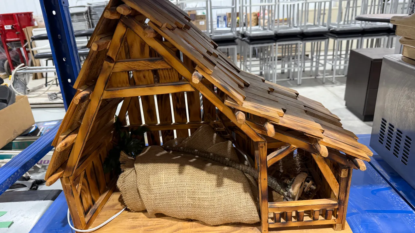 Small Wooden Stable