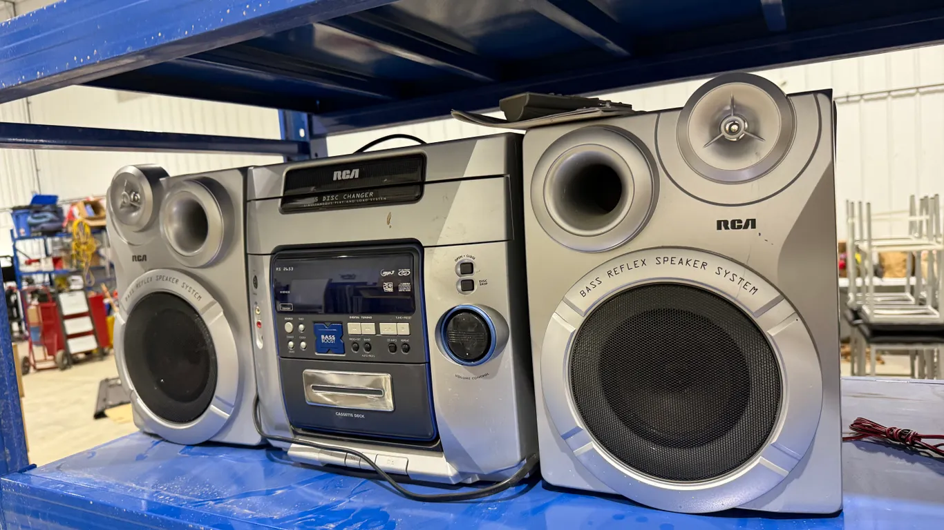 RCA 5 Channel Audio System - Model RS2653TCEC (CD, Tape and AUX)