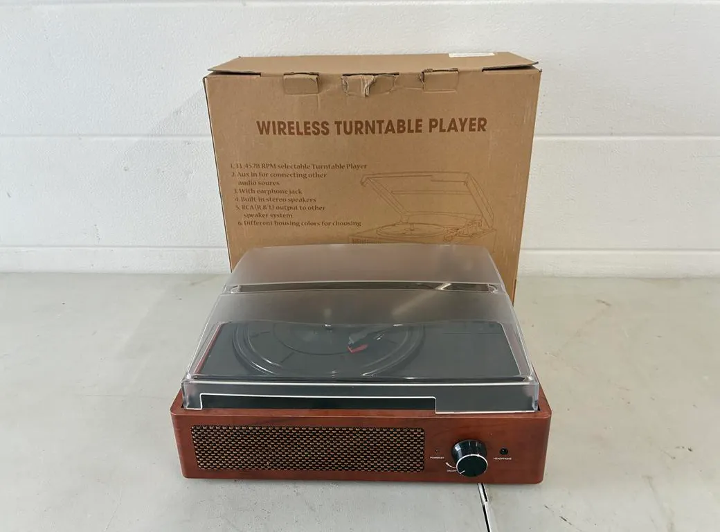 Wireless Turn Table Player