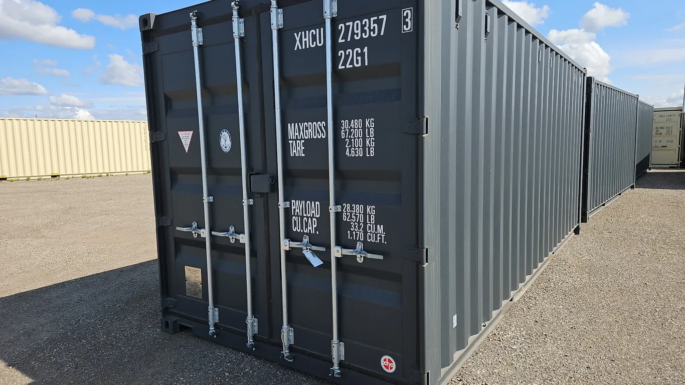 20' 1 Door Single Use Sea Container