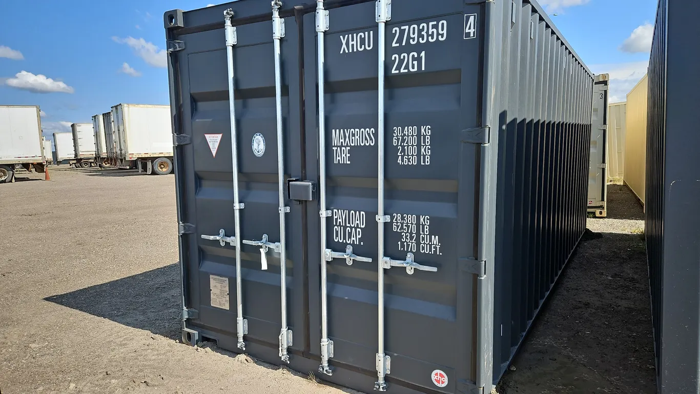 20' 1 Door Single Use Sea Container
