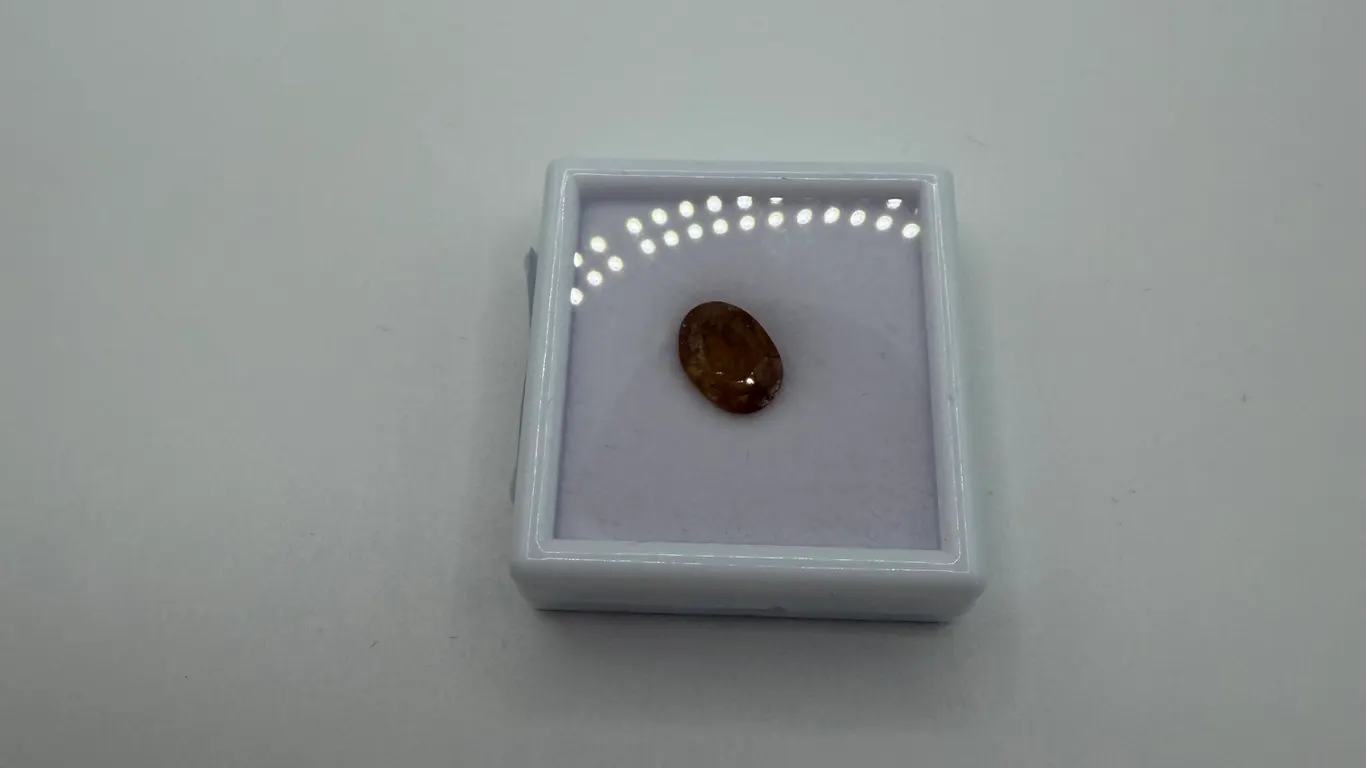 4.5ct Natural Imperial Topaz-Untreated~New!