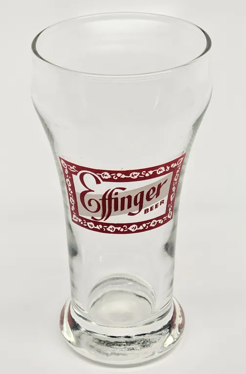 EFFINGER BEER BARABOO WISCONSIN DRINKING GLASS
