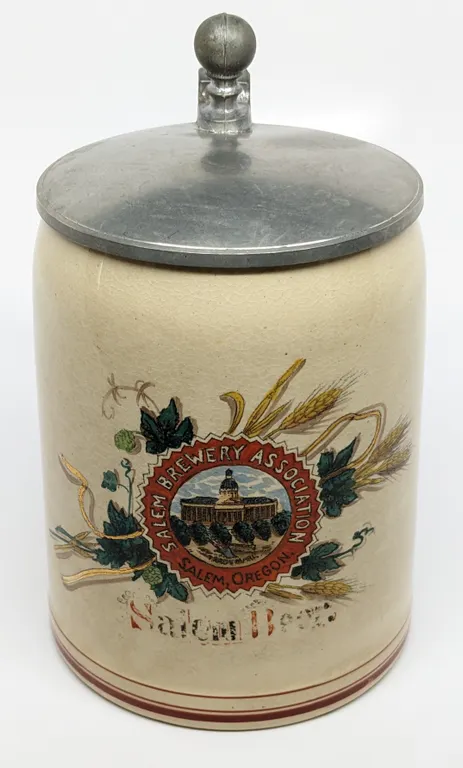 PRE PROHIBITION SALEM BREWERY ASSOCIATION SALEM OREGON BER STEIN MUG