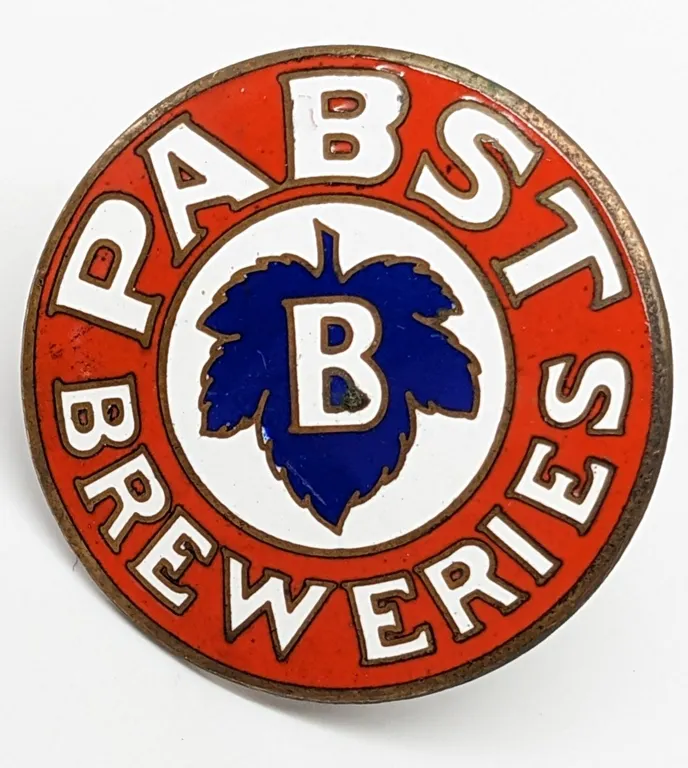 BALL TAP KNOB HANDLE INSERT PABST BREWERIES