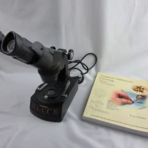 Gemstone Microscope Along with Faceting Book