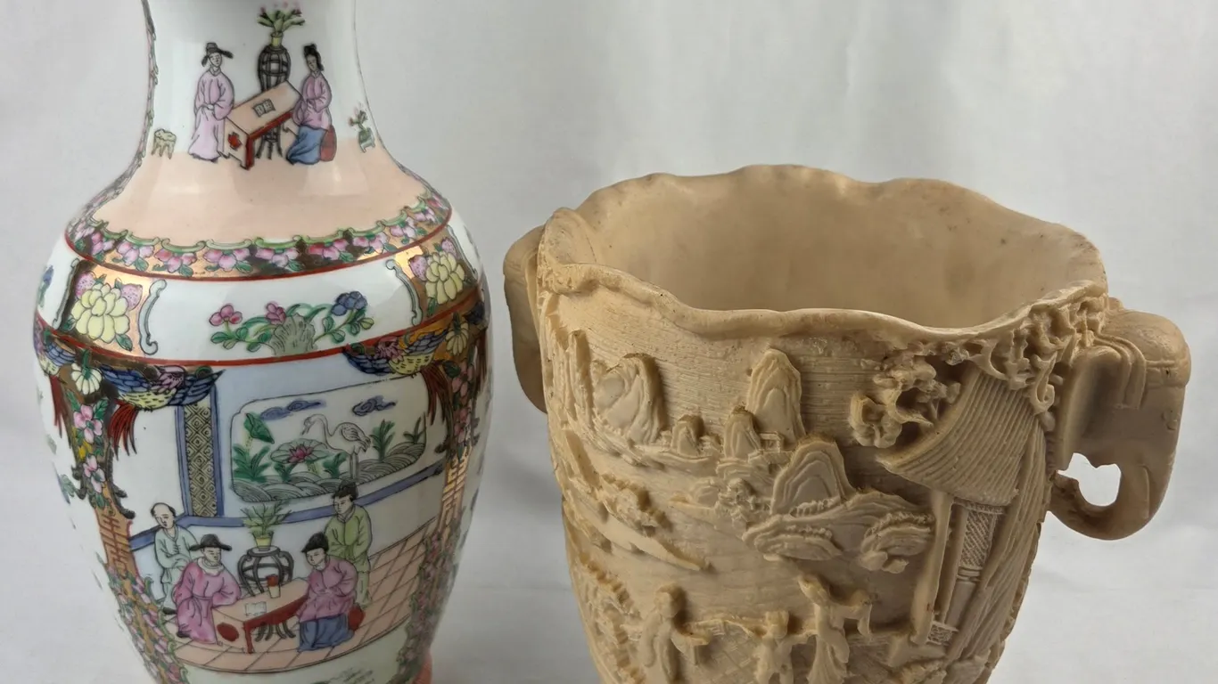 Pair of Republic Period Chinese Vases