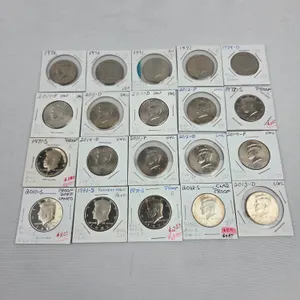 Group of Kennedy Half Dollars