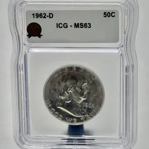 1962-D Franklin Half Dollar ICG MS63
