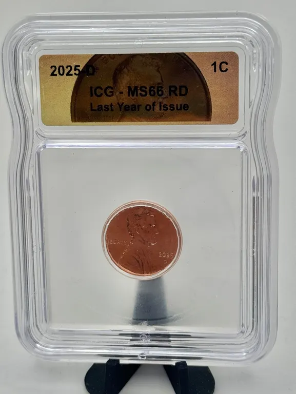 2025-D Lincoln Cent ICG MS66 RD