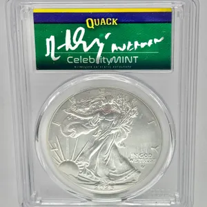 2025 PCGS Silver Eagle Celebrity Mint Quack Edition