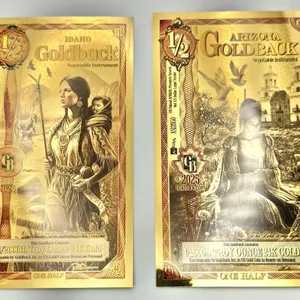 Idaho and Arizona Goldback 1/2 Notes