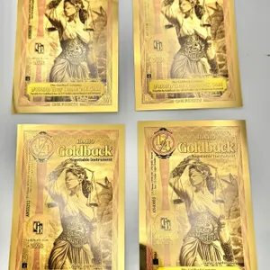 4 Idaho Goldback 1/4 Gold Notes