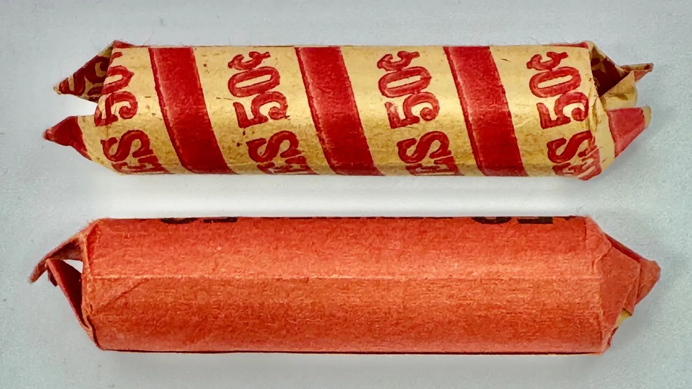 Two Rolls of Lincoln Memorial Cents