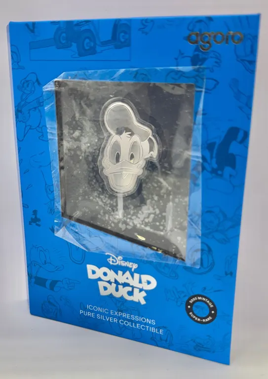 Disney Donald Duck Pure Silver Collectible