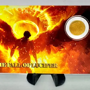 2026 Liberia Gold Coin The Fall of Lucifer